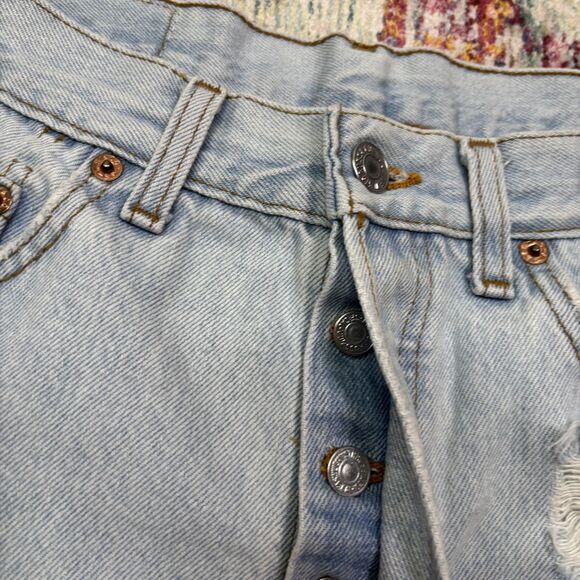 Levi's Vintage High Rise Cut Off Shorts - Picture 6 of 9